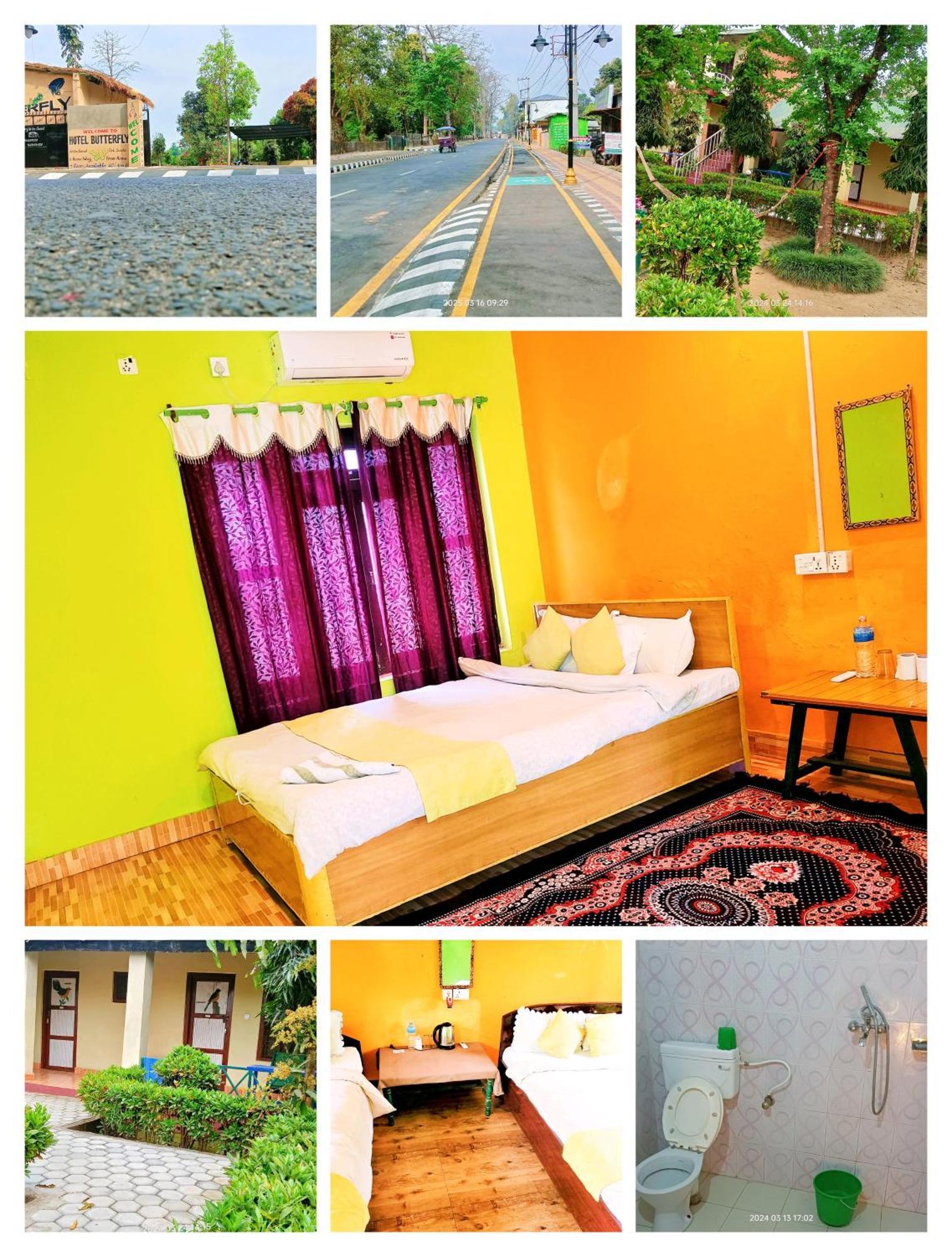 Hotel Butterfly - Peaceful Garden For Nature Lovers Sauraha Luaran gambar